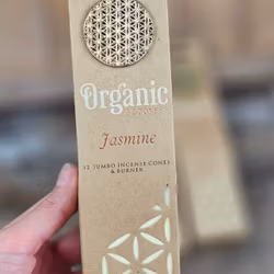 Song Of India - Organic Jasmine, Jumbo rökelsekoner