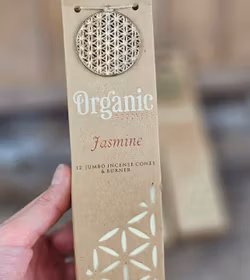 Song Of India - Organic Jasmine, Jumbo rökelsekoner