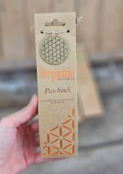 Song Of India - Organic Patchouli, Jumbo rökelsekoner