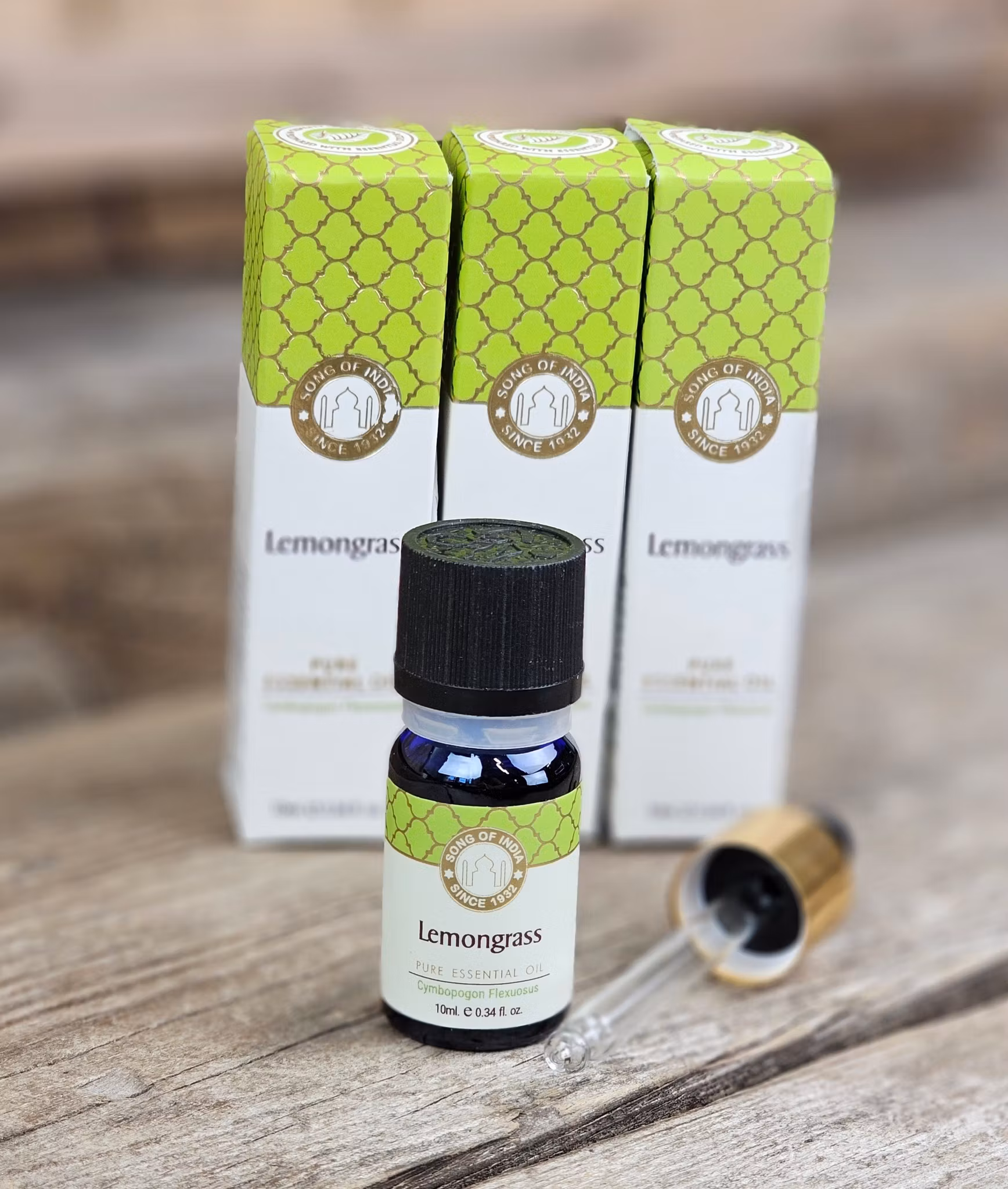 Song Of India - Lemongrass, Eterisk olja Aromaterapi