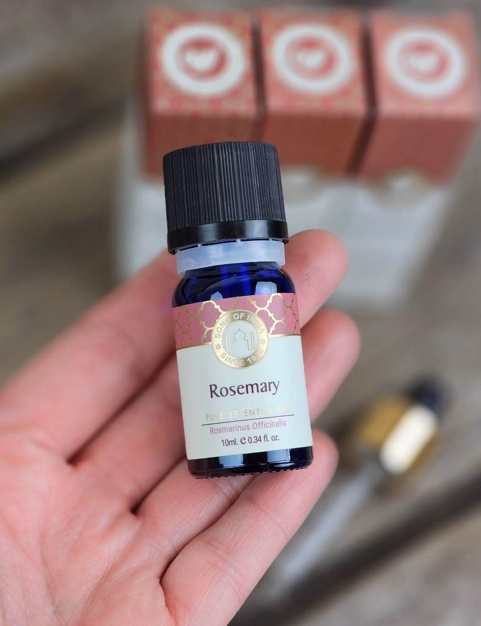 Song Of India - Rosemary, Eterisk olja Aromaterapi