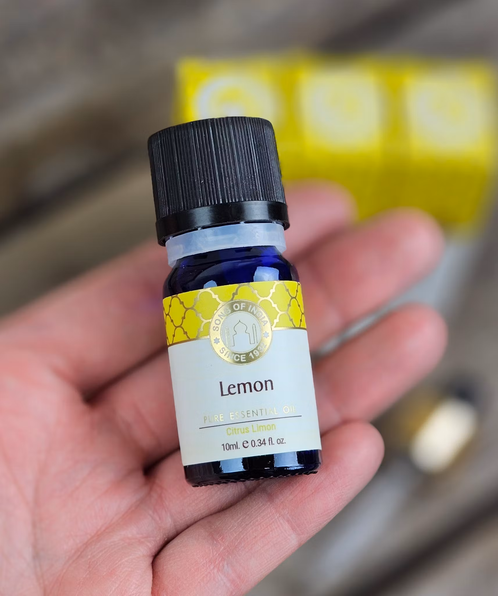 Song Of India - Lemon, Eterisk olja Aromaterapi