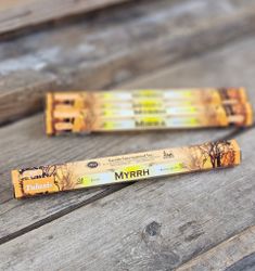 Tulasi - Myrrh, rökelsepinnar