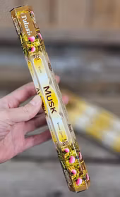 Tulasi - Musk, rökelsepinnar