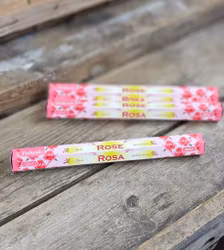 Tulasi - Rose, rökelsepinnar