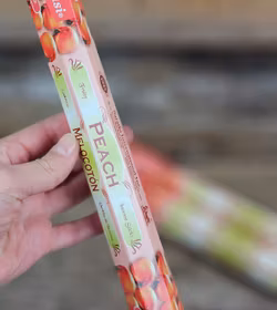 Tulasi - Peach, rökelsepinnar