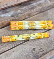Tulasi - Yellow Rose, rökelsepinnar