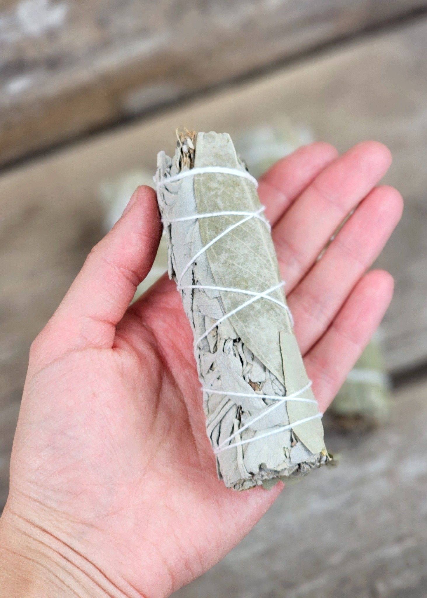 Vit Salvia med Eukalyptus