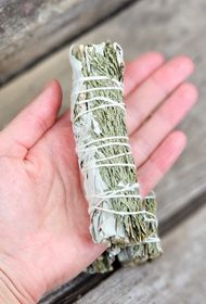 Vit Salvia med Ceder