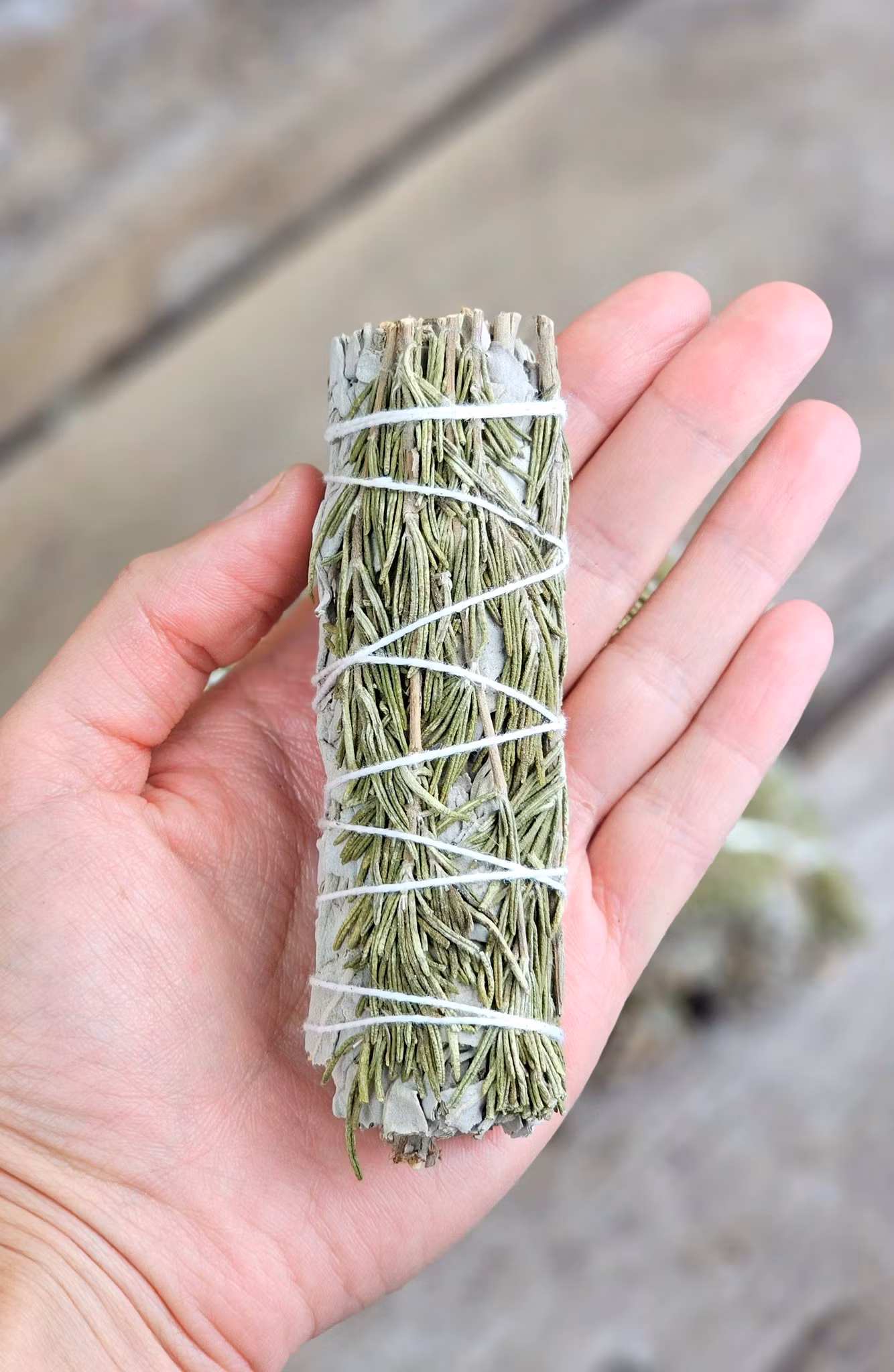 Vit Salvia med Rosmarin