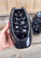 Rökelsehållare för backflow-koner, stor oval Vattenfall