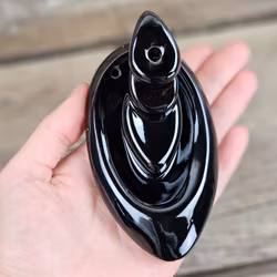 Rökelsehållare för backflow-koner, liten oval