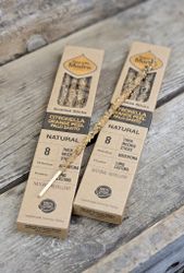 Sagrada Madre Natural line - Citronella, Apelsinskal & Palo Santo, rökelsepinnar