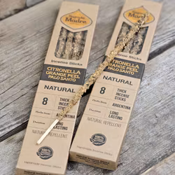 Sagrada Madre Natural line - Citronella, Apelsinskal & Palo Santo, rökelsepinnar