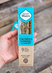 Sagrada Madre - Ringblomma, Kamomill & Frankincense, rökelsepinnar