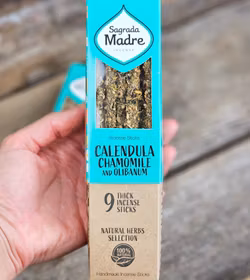 Sagrada Madre - Ringblomma, Kamomill & Frankincense, rökelsepinnar