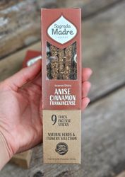 Sagrada Madre - Anis, Kanel & Frankincense, rökelsepinnar