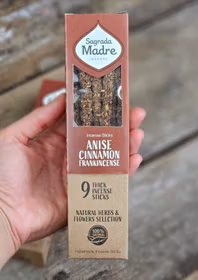 Sagrada Madre - Anis, Kanel & Frankincense, rökelsepinnar