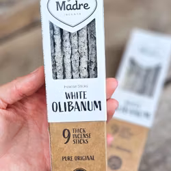 Sagrada Madre - Vit Frankincense (Olibanum), rökelsepinnar