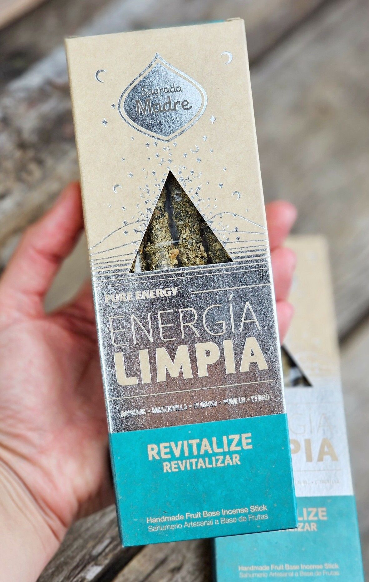 Sagrada Madre - Pure Energy Revitalize, rökelsepinnar