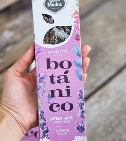 Sagrada Madre - Botánico Lavendel & Rosor, rökelsepinnar