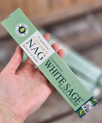 Vijayshree - Golden Nag White Sage, rökelsepinnar
