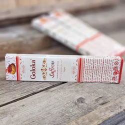 GOLOKA - Saffron (Saffran), rökelsepinnar