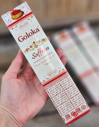 GOLOKA - Saffron (Saffran), rökelsepinnar