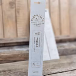 Herb & Earth - Vanilla, rökelsepinnar