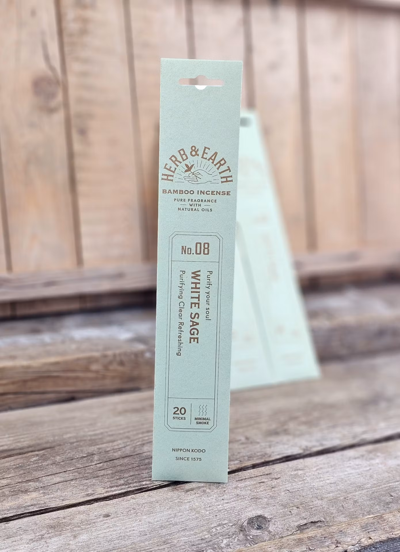 Herb & Earth - White Sage, rökelsepinnar