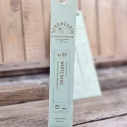 Herb & Earth - White Sage, rökelsepinnar