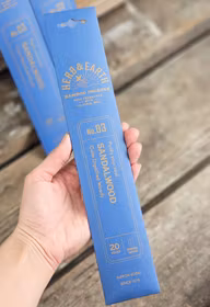 Herb & Earth - Sandalwood, rökelsepinnar