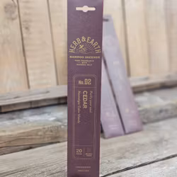 Herb & Earth - Cedar, rökelsepinnar