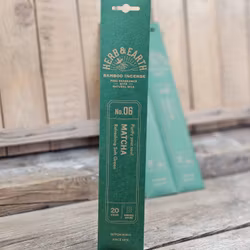 Herb & Earth - Matcha, rökelsepinnar