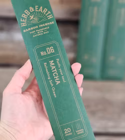 Herb & Earth - Matcha, rökelsepinnar