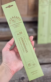 Herb & Earth - Lemongrass, rökelsepinnar