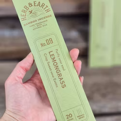 Herb & Earth - Lemongrass, rökelsepinnar