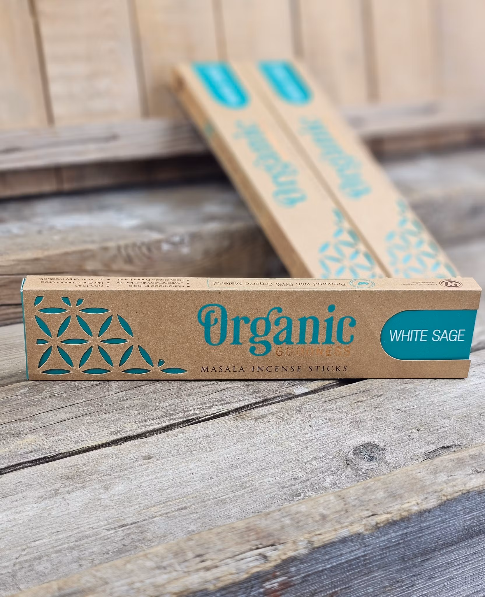 Song Of India - Organic White Sage, rökelsepinnar