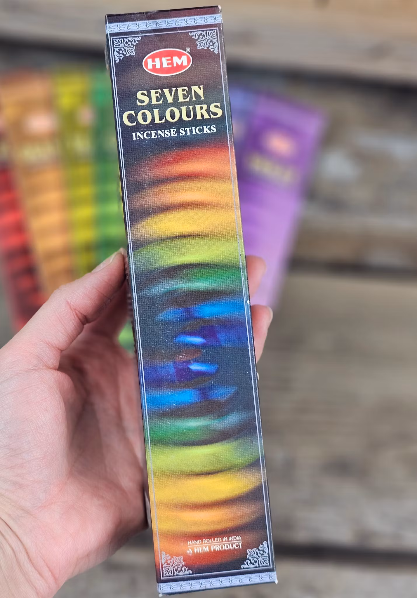HEM - 7 Colors (Chakra), rökelsepinnar