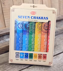 HEM - Presentförpackning Seven Chakras, rökelsepinnar