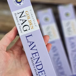 Vijayshree - Golden Nag Lavender, rökelsepinnar