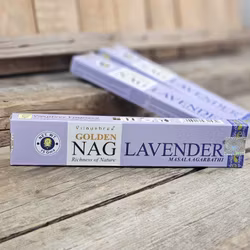 Vijayshree - Golden Nag Lavender, rökelsepinnar