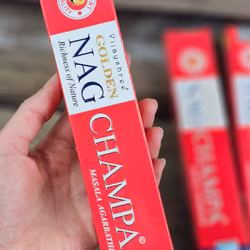 Vijayshree - Golden Nag Champa, rökelsepinnar