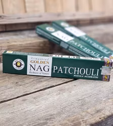 Vijayshree - Golden Nag Patchouli, rökelsepinnar