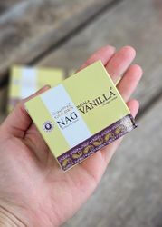 Vijayshree - Golden Nag Vanilla, rökelsekoner
