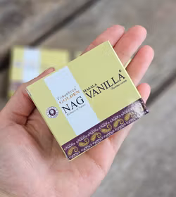 Vijayshree - Golden Nag Vanilla, rökelsekoner