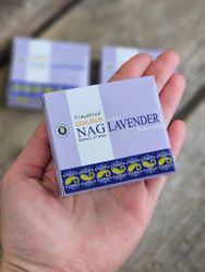 Vijayshree - Golden Nag Lavender, rökelsekoner
