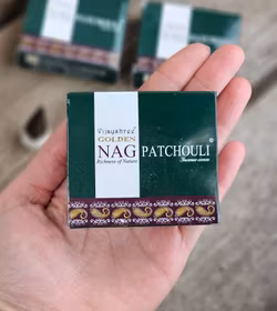 Vijayshree - Golden Nag Patchouli, rökelsekoner