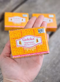 GOLOKA - Nag Champa, rökelsekoner