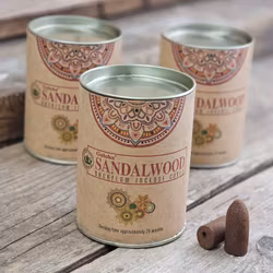GOLOKA - Sandalwood, rökelsekoner backflow